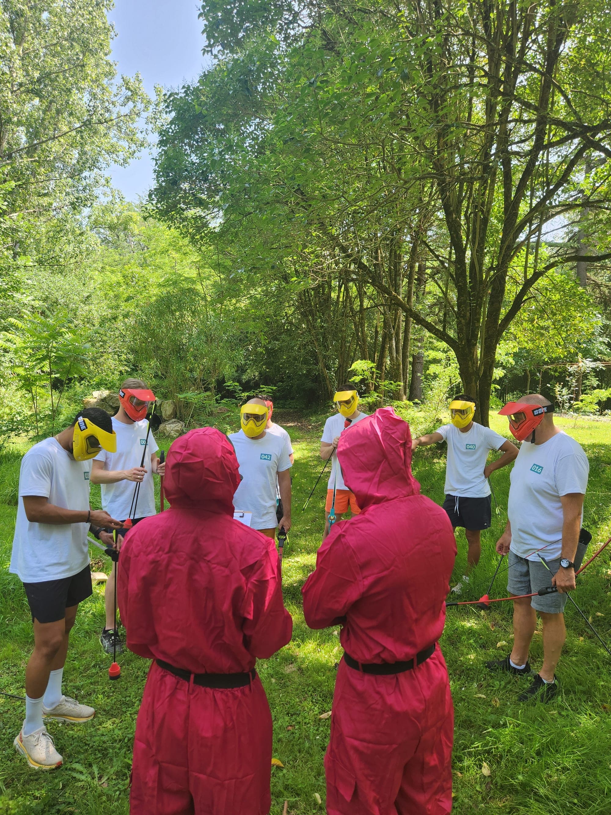 Squid Game team building 6