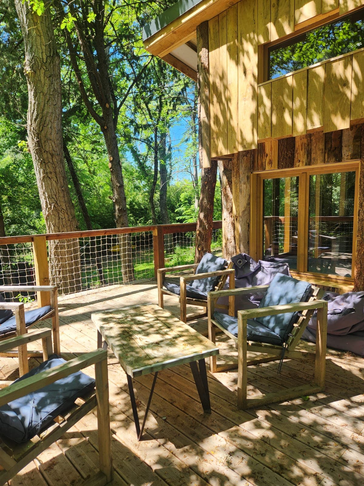 Cabane terrasse