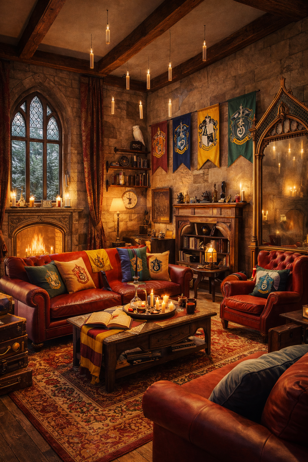 Intérieur Le Monde des Sorciers